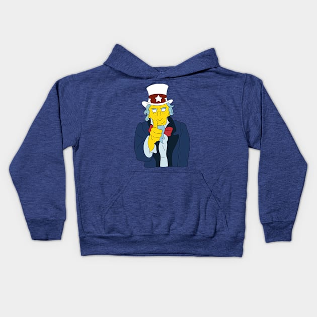 I want you Kids Hoodie by ermagix